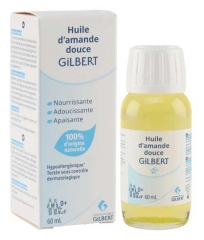 Gilbert Huile d'Amande Douce Peaux S&egrave;ches et Sensibles 60 ml