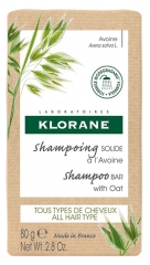 Klorane Shampoing Solide &agrave; l'Avoine Tous Types de Cheveux 80 g