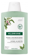 Klorane Shampoing Gainant &agrave; l'Amande Tous Types de Cheveux 200 ml