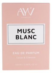AYV Cosmetics Musc Blanc Eau de Parfum Corps et Cheveux 100 ml