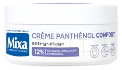Mixa Cr&egrave;me Panth&eacute;nol Confort Peaux S&egrave;ches et R&eacute;actives 150 ml