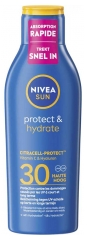 Nivea Sun Protect & Hydrate Lait Solaire UVA UVB SPF30 200 ml