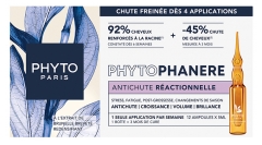Phyto Phytophan&egrave;re Traitement Antichute R&eacute;actionnelle 12 Ampoules de 5 ml