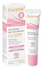 Florame Tol&eacute;rance Soin Contour des Yeux Apaisant Peaux Sensibles &agrave; Tendance Atopique Bio 15 ml
