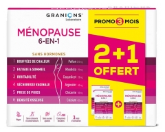 Granions M&eacute;nopause 6en1 180 Comprim&eacute;s S&eacute;cables