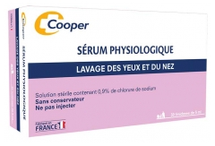 Cooper S&eacute;rum Physiologique Unidoses 30 x 5 ml