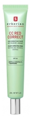 Erborian CC Red Correct Soin Correcteur Anti-Rougeurs Teint&eacute; SPF30 40 ml