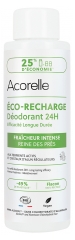 Acorelle D&eacute;odorant 24H Efficacit&eacute; Longue Dur&eacute;e Fra&icirc;cheur Intense Recharge Bio 50 ml
