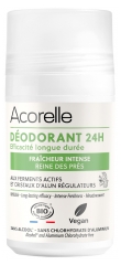 Acorelle D&eacute;odorant 24H Efficacit&eacute; Longue Dur&eacute;e Fra&icirc;cheur Intense Bille Bio 50 ml