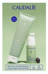 Caudalie Vinopure S&eacute;rum Anti-Imperfections 30 ml + Gel&eacute;e Nettoyante Purifiante Eau de Raisin 150 ml Offert