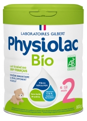 Physiolac Bio 2 800 g Certbio