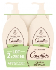 Cavaill&egrave;s Soin Lavant Toilette Intime Hydratant 2 x 250 ml