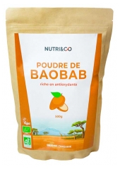 Nutri&Co Poudre de Baobab Bio 50 Portions 500 g