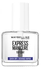 Maybelline New York Express Manicure S&eacute;chage Rapide Top Coat 12 ml