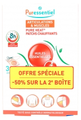 Puressentiel Articulations Patchs Chauffants Lot de 2 x 3 Patchs