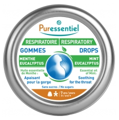 Puressentiel Gommes Menthe-Eucalyptus Respiratoire - 45 g