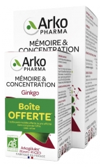 Arkopharma Arkog&eacute;lules Ginkgo Bio 150 G&eacute;lules + 45 Offertes