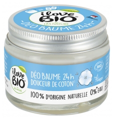 I Love Bio D&eacute;o Baume 24H Douceur de Coton Bio 40 Grammes
