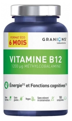 Granions Vitamine B12 1200 %g M&eacute;thylcobalamine 180 Comprim&eacute;s