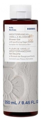 Korres Gel Douche Fleur de Vanille M&eacute;diterran&eacute;enne &agrave; l'Extrait de Sauge Purifiante 250 ml