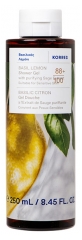 Korres Gel Douche Basilic Citron &agrave; l'Extrait de Sauge Purifiante 250 ml