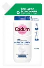 Cadum Cr&egrave;me Lavante Dermo-Hydrate Peaux Sensibles &Eacute;co-Recharge 500 ml