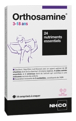 NHCO Orthosamine 3-18 ans 16 Comprim&eacute;s