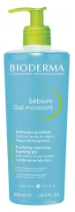 Bioderma S&eacute;bium Gel Moussant Nettoyant Purifiant Peaux Mixtes &agrave; Grasses 500 ml