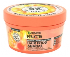 Garnier Fructis Hair Food Ananas Masque Longueur & Glow Cheveux Longs et Ternes 320 ml