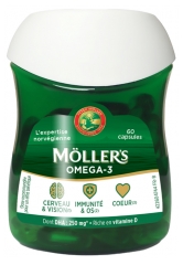 M&ouml;ller's Mollers Om&eacute;ga-3 Double 60 G&eacute;lules