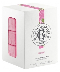 Roger & Gallet Rose Coffret 3 Savons Bienfaisants