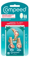 Compeed Ampoules Assortiment Pack 3 en 1 5 Pansements