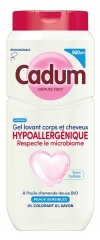 Cadum Gel Lavant Corps et Cheveux Hypoallerg&eacute;nique Peaux Sensibles 500 ml