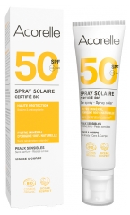 Acorelle Spray Solaire Haute Protection SPF50 Bio 100 ml