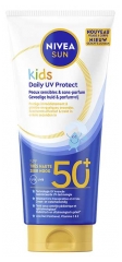 Nivea Sun Daily UV Protect Kids Lait Solaire Peaux Sensibles SPF50+ 100 ml