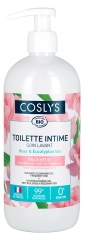 Coslys Toilette Intime Gel Fra&icirc;cheur Rose & Eucalyptus Usage Quotidien Bio 500 ml