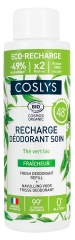 Coslys D&eacute;odorant Soin Corporel 48H Fra&icirc;cheur Recharge Bio 100 ml
