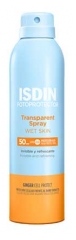 Isdin Fotoprotector Transparent Spray Wet Skin Haute Protection SPF50 100 ml