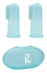 Plic Dental Brosse Dentaire Silicone D&egrave;s 3 Mois 2 Doigtiers