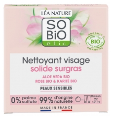 L&eacute;a Nature SO BIO &eacute;tic Nettoyant Visage Solide Surgras Peaux Sensibles Bio 70 g