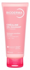 Bioderma Cr&eacute;aline Gel Moussant Nettoyant Visage Peau Sensible 100 ml