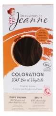 Les couleurs de Jeanne Coloration Poudres 100% Pures et V&eacute;g&eacute;tales Bio