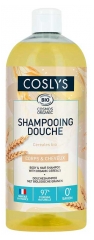 Coslys Shampoing Douche Corps & Cheveux C&eacute;r&eacute;ales Bio 1 L