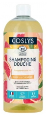 Coslys Shampoing Douche Corps & Cheveux Pamplemousse Bio 1 L