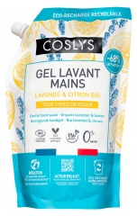 Coslys Gel Lavant Mains Lavande & Citron Tous Types de Peaux &Eacute;co-Recharge Bio 1 L