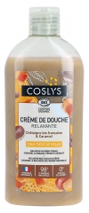 Coslys Cr&egrave;me de Douche Relaxante Caramel-Ch&acirc;taigne Tous Types de Peaux Bio 250 ml