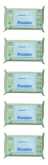 Lingettes nettoyantes biod&eacute;gradables avec parfum - Lot de 6 x 50 lingettes