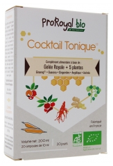 Phytoceutic ProRoyal Bio Cocktail Tonique Gel&eacute;e Royale + 5 Plantes 20 Ampoules