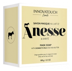 Innovatouch Savon Masque au Lait d'&Acirc;nesse Visage & Corps 100 g