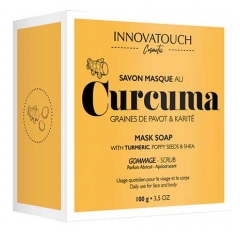 Innovatouch Savon Masque au Curcuma Graines de Pavot & Karit&eacute; 100 g